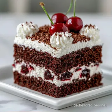 Schwarzw&auml;lder Kirschtorte f&uuml;r 16 St&uuml;cke Rezeptkarte
