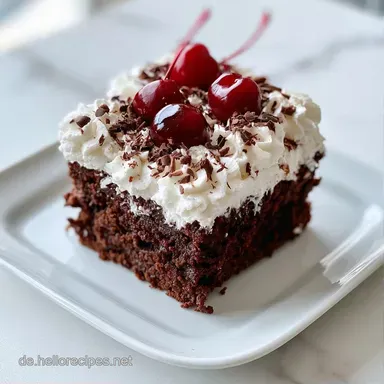 Schwarzw&auml;lder Kirschtorte f&uuml;r 12 Personen Rezeptkarte