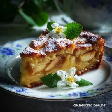 Schwedische Apfeltorte: Einfach & Schnell Backen Rezeptkarte