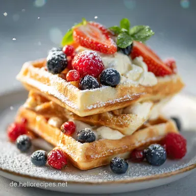 Skyr Waffeln: Samtig Zart in 15 Minuten Rezeptkarte