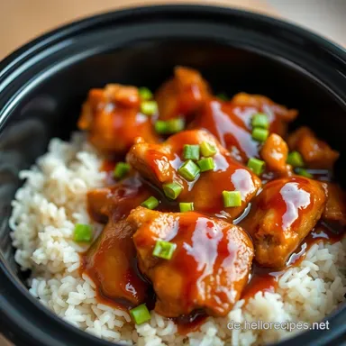 Slow Cooker Teriyaki Chicken So einfach gehts versprochen Rezeptkarte