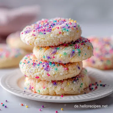 Soft Chewy Sugar Cookies: Rezept f&uuml;r 24 St&uuml;ck Rezeptkarte