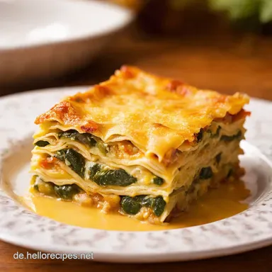 Italienische Gemüselasagne Einfach Lecker ohne Fleisch Rezeptkarte