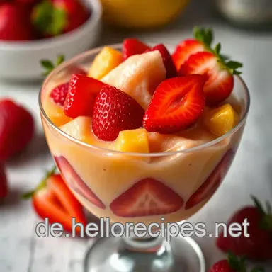 Erdbeer-Mango-EisDieses Strawberry-Mango-Eis is: Sonniges Eisvergnügen für Zuhause! Rezeptkarte