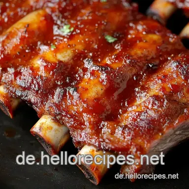 Spareribs im Rohr: Mein Zart Geheimnis für Ofen-Ribs! Rezeptkarte