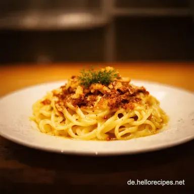 Sp&auml;tzlepfanne Deluxe Deftig K&auml;sig Einfach Lecker Rezeptkarte