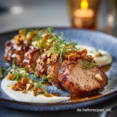 Schweinemedaillons im Speckmantel mit SchmandSahne: S&auml;mig Zart Rezeptkarte