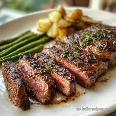 Steak aus dem Airfryer: Saftig in 20 Minuten Rezeptkarte