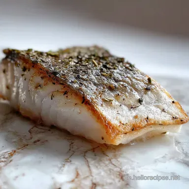 Steinbei&szlig;erfilet Braten in 20 Minuten Rezeptkarte