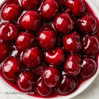 S&uuml;&szlig;kirschen Einkochen Rezept: 14 Port. Rezeptkarte