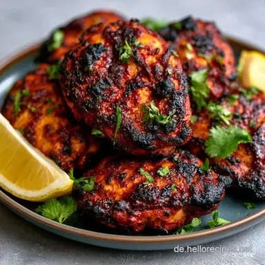 Tandoori H&auml;hnchen f&uuml;r 4 Portionen Rezeptkarte