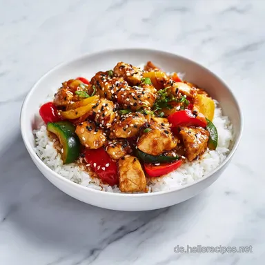 Teriyaki H&auml;hnchen Rezept: Mit Samtiger Glasur Rezeptkarte