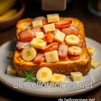 Toast Hawaii im Airfryer – Schnelles und Leckeres Rezept für Zuhause Rezeptkarte
