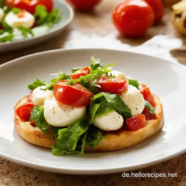 Sommerfrische TomatenGurkenMozzarellaSalat Einfach Lecker Rezeptkarte