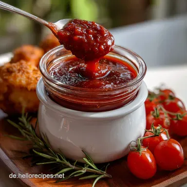 Tomatenketchup Ohne Zucker Einfach Selber Machen: Intensiv Natürlich Rezeptkarte