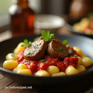 Luxus in Jedem Bissen Cremige TrüffelGnocchi selber machen Rezeptkarte