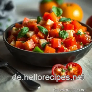 Türkischer Tomatensalat: So lecker wie vom Türken um die Ecke! Tomatensalat türkisch Türk Rezeptkarte