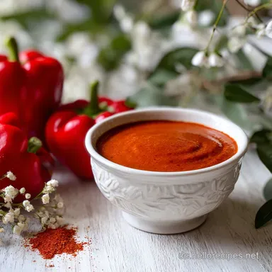 Ungarische Paprikasauce in 25 Minuten Rezeptkarte