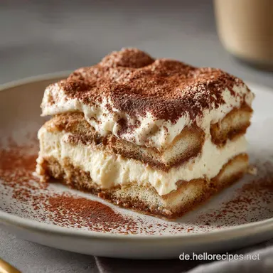 Veganes Tiramisu: Der cremigste Klassiker mit Cashew-Kokos-Creme Rezeptkarte
