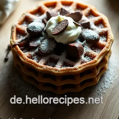 Waffelbecher Schokolade: Ein köstliches Dessert für jeden Anlass! Rezeptkarte