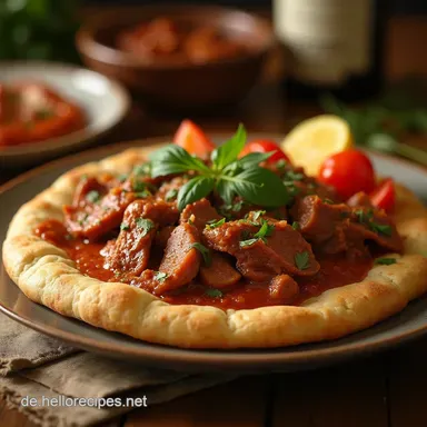 Pide Türkisches Fladenbrot Rezept Weich Würzig mit Hackfleisch Rezeptkarte