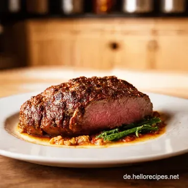 Hackbraten Rezept mit Pfiff Meine Worcestershire So&szlig;e Glasur Rezeptkarte