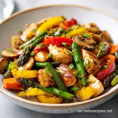 Weight Watchers Rezept f. Mittagessen m. H&auml;hnchen Rezeptkarte