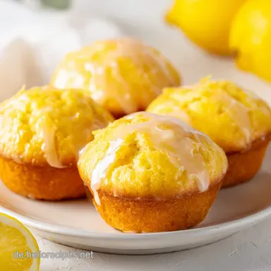 Zitronen Buttermilch Muffins in 35 Min Rezeptkarte