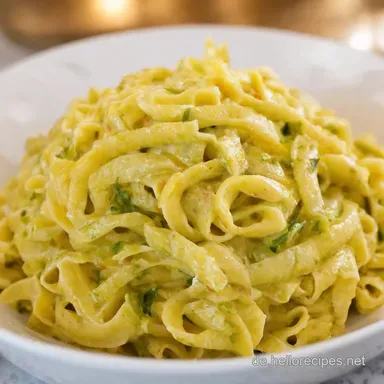 Zitronenh&auml;hnchenNudelsalat Sommerlich leicht lecker Rezeptkarte