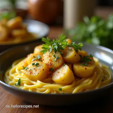 Leichtes ZuckerschotenErbsenCurry mit Hähnchen Frühlingsfrisch Cremig Rezeptkarte