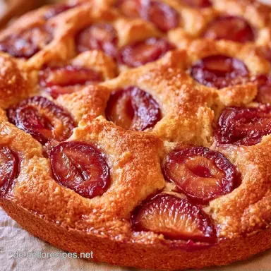 Zwetschgenkuchen mit Hefeteig Rezeptkarte