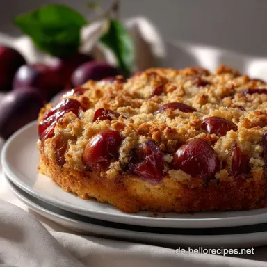 Zwetschgenkuchen Mit Streusel Vom Blech Instakochde: Saftiger Hefeteig