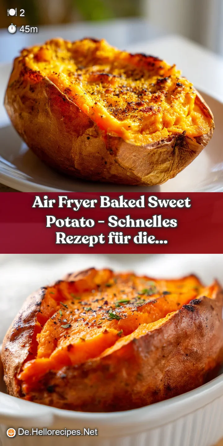 Close-up of a perfectly baked sweet potato, its vibrant orange interior soft and inviting, steam gently rising.