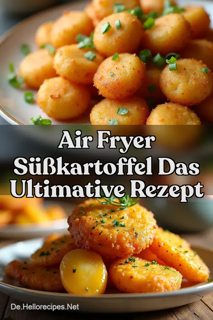 Air Fryer S&uuml;&szlig;kartoffel Das ultimative Rezept