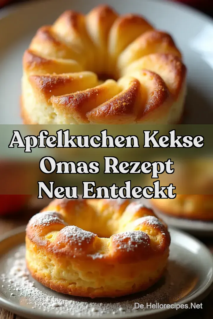 Apfelkuchen Kekse Omas Rezept neu entdeckt