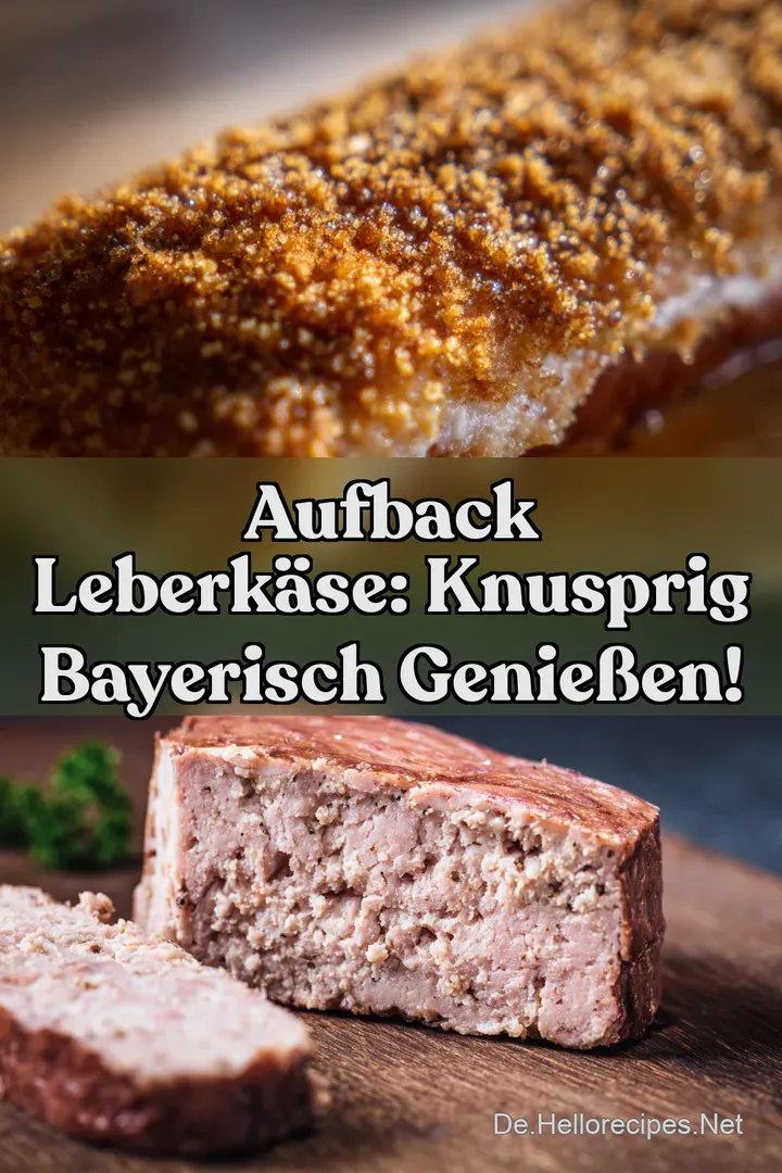 Aufback Leberkäse: Knusprig Bayerisch Genießen!