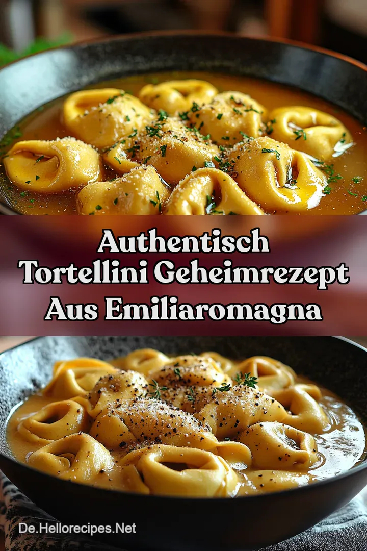 Authentisch Tortellini Geheimrezept aus EmiliaRomagna