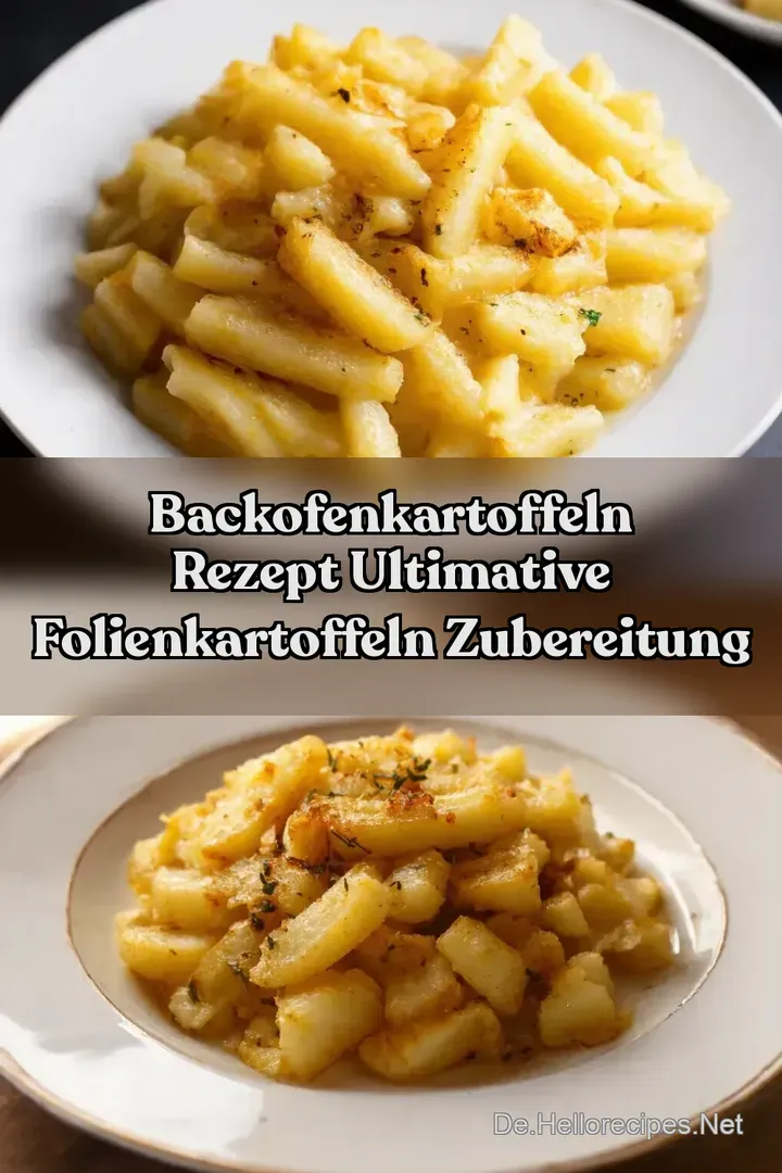 Backofenkartoffeln Rezept Ultimative Folienkartoffeln Zubereitung
