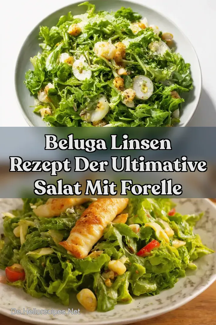 Beluga Linsen Rezept Der Ultimative Salat mit Forelle