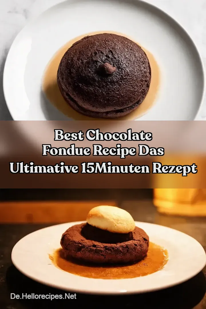 Best Chocolate Fondue Recipe Das Ultimative 15Minuten Rezept