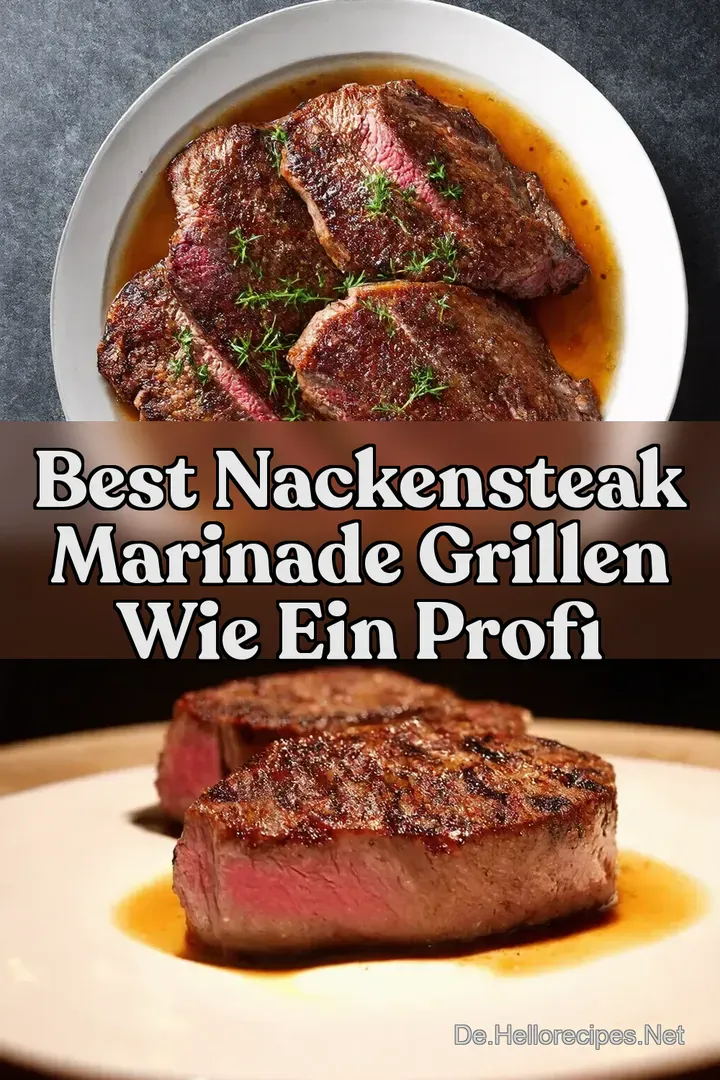 Best Nackensteak Marinade Grillen wie ein Profi