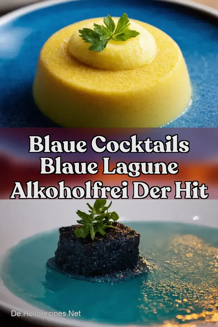 Blaue Cocktails Blaue Lagune Alkoholfrei Der Hit