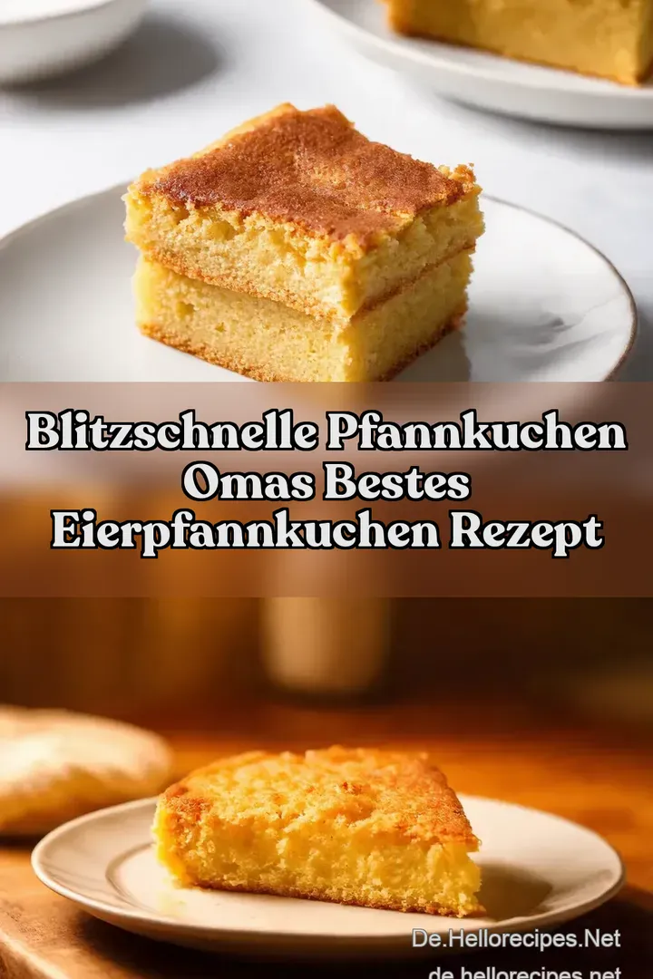 Blitzschnelle Pfannkuchen Omas Bestes Eierpfannkuchen Rezept
