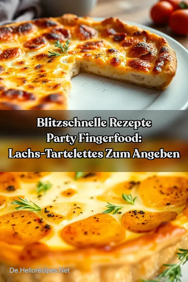 Blitzschnelle Rezepte Party Fingerfood: Lachs-Tartelettes zum Angeben