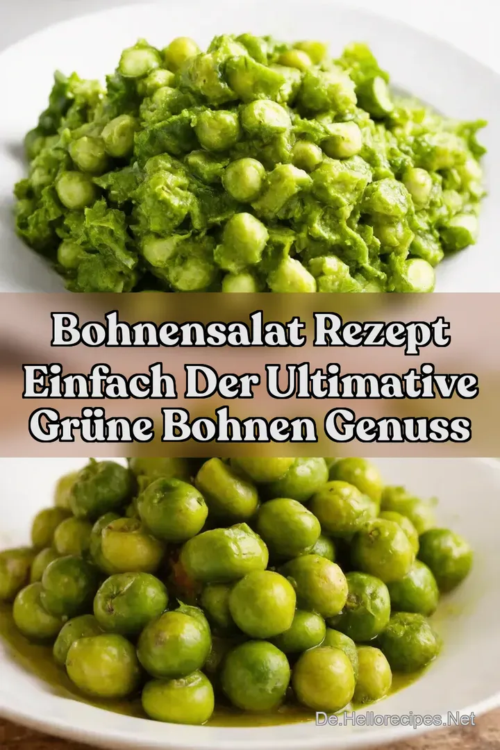 Bohnensalat Rezept einfach Der Ultimative Gr&uuml;ne Bohnen Genuss