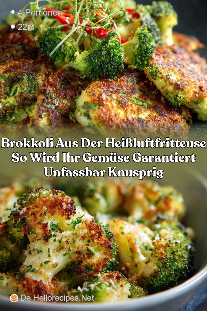 Brokkoli aus der Hei&szlig;luftfritteuse So wird Ihr Gem&uuml;se garantiert unfassbar knusprig