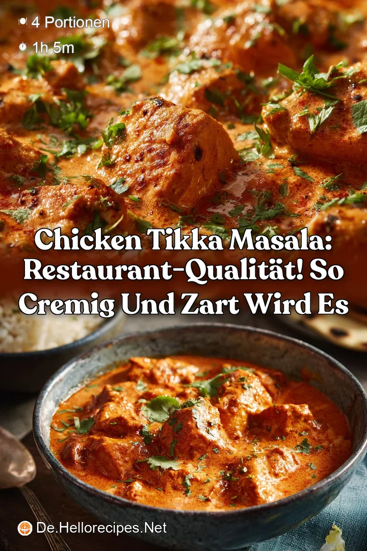 Chicken Tikka Masala: Restaurant-Qualit&auml;t! So cremig und zart wird es