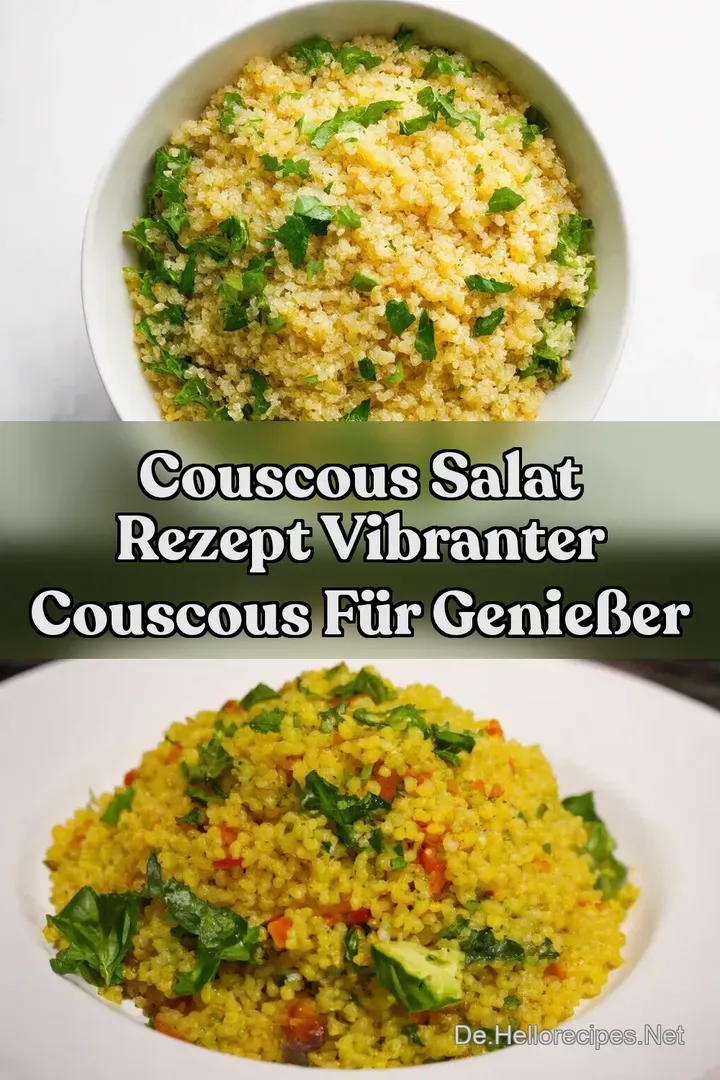 Couscous Salat Rezept Vibranter Couscous f&uuml;r Genie&szlig;er
