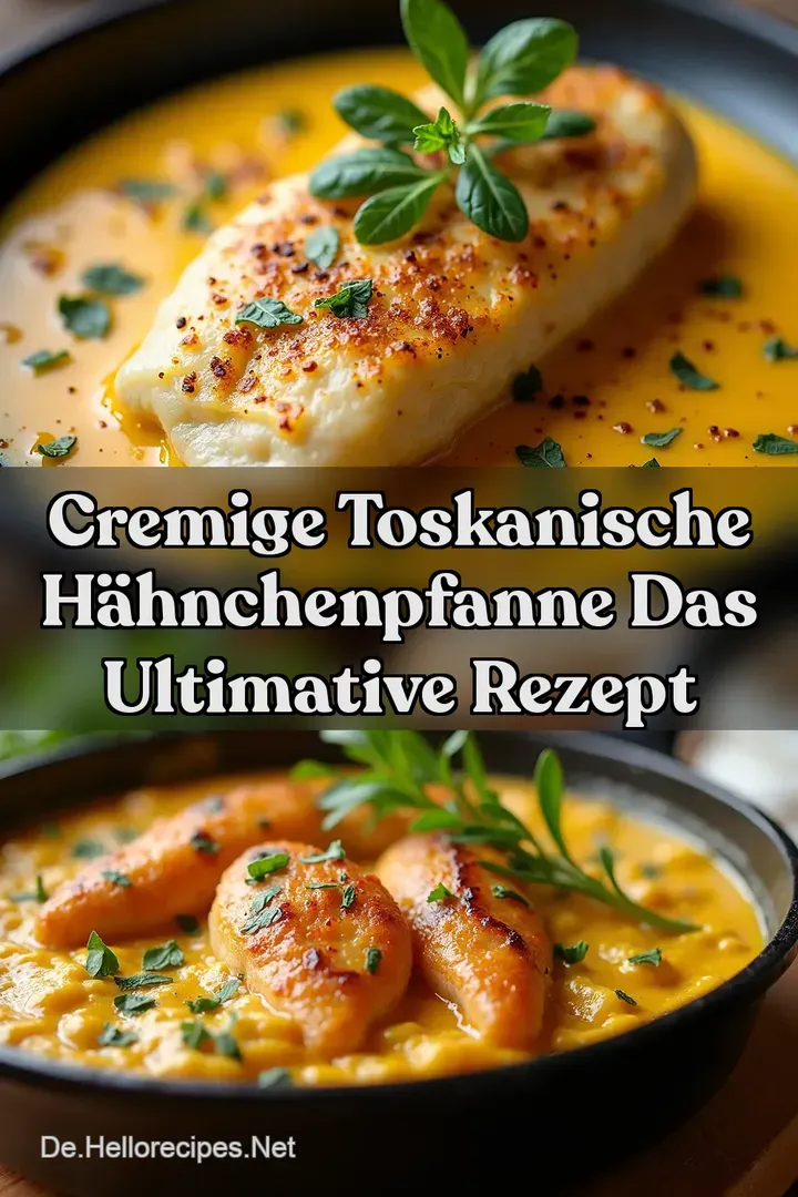 Cremige Toskanische H&auml;hnchenpfanne Das ultimative Rezept