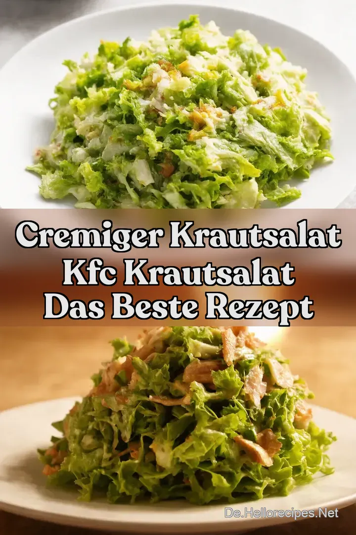 Cremiger Krautsalat kfc krautsalat Das beste Rezept